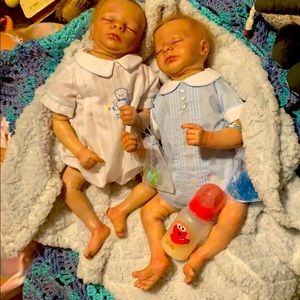 Real life reborn boy and girl